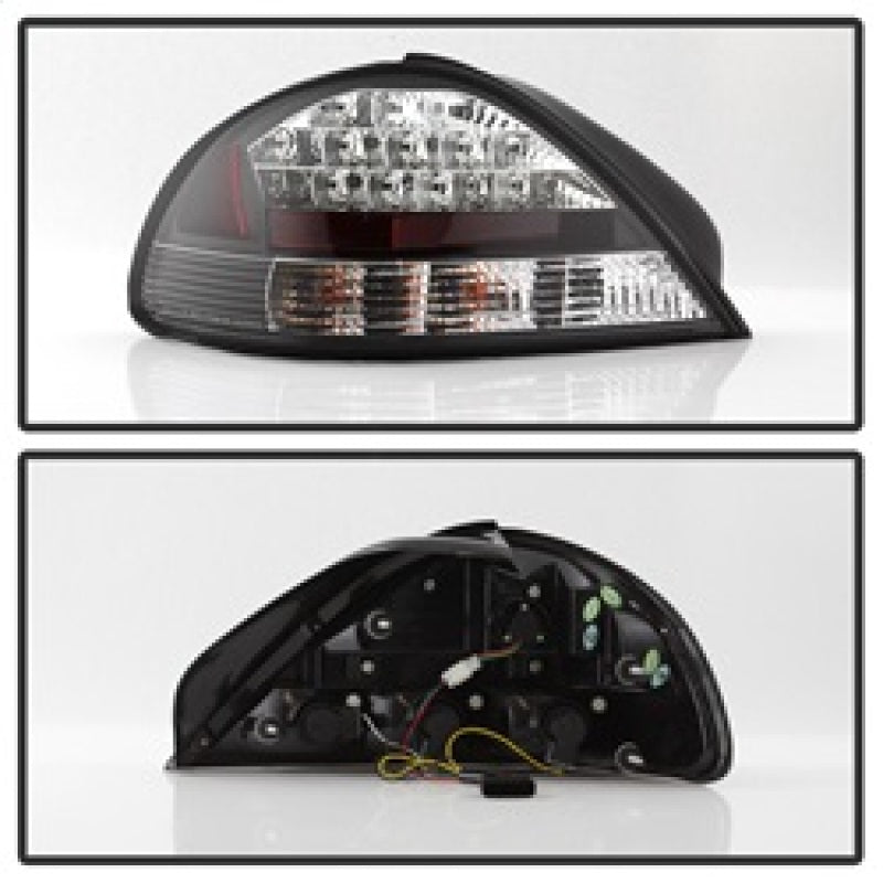 Spyder Pontiac Grand AM 99-05 LED Tail Lights Black ALT-YD-PGAM99-LED-BK 5007117 5007117 Photo - Unmounted