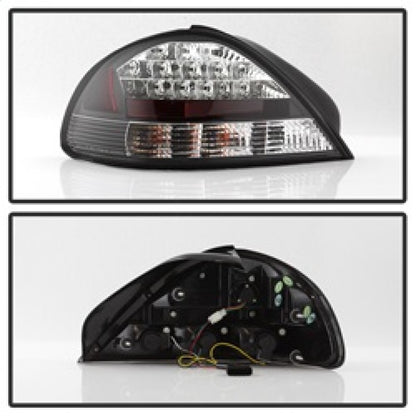 Spyder Pontiac Grand AM 99-05 LED Tail Lights Black ALT-YD-PGAM99-LED-BK 5007117 5007117 Photo - Unmounted