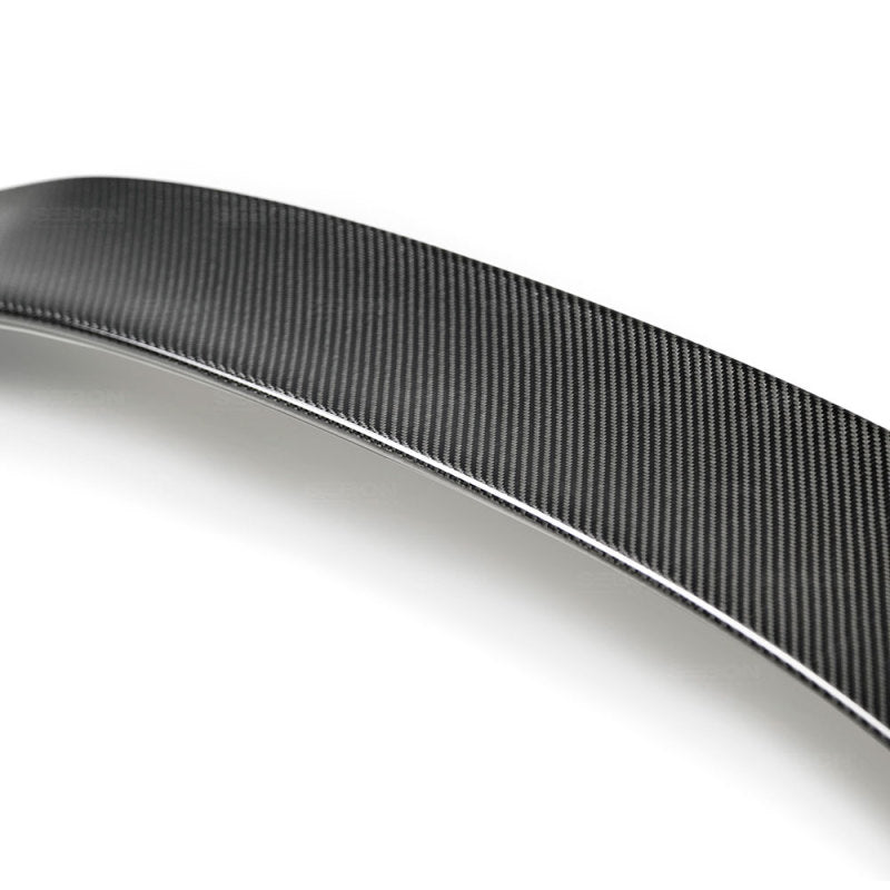 Seibon OE-Style Carbon Fiber Center for 2017-2021 Honda Civic Type R Rear Spoiler RS17HDCVRC RS17HDCVRC Photo - Primary