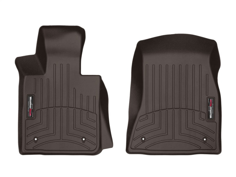 WeatherTech WT FloorLiner - Front - Cocoa Floor Mats Floor Mats - Rubber main image