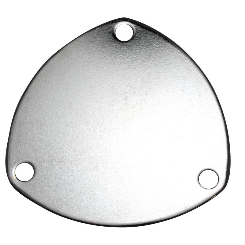QTP 4in Bolt-On QTEC 3 Bolt Cover Plate 10400C 10400C Photo - Primary