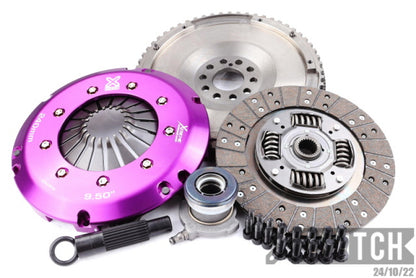 XCLUTCH 05-07 Volvo S40 T5 2.5L Stage 1 Sprung Organic Clutch Kit XKFD24637-1A XKFD24637-1A Photo - Primary