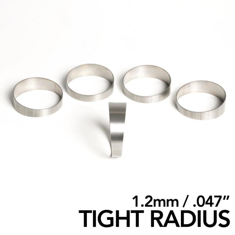 Ticon Industries 1.25in 45 Degree 1.7D/2.13in CLT TR 1.2mm/.047in Wall Titanium Pie Cuts - 5pk 109-03201-0014 109-03201-0014 Photo - Primary