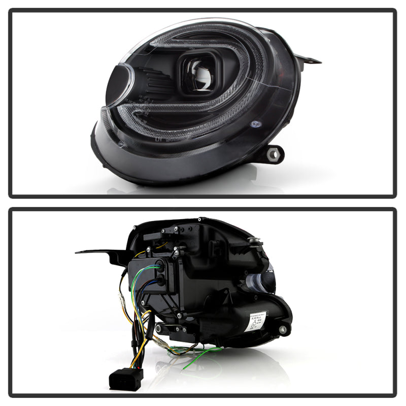 Spyder Mini Cooper 07-12 V2 Halogen Model Only Projector Headlights - Black PRO-YD-MC07V2SI-SBLB-BK 5088215 5088215 User 1