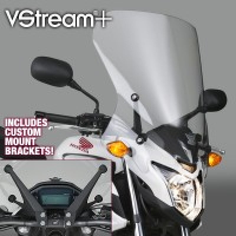 National Cycle 13-18 Honda CB500F- V Stream/ Wave Tall Windshield-Clear N20056 N20056 User 1