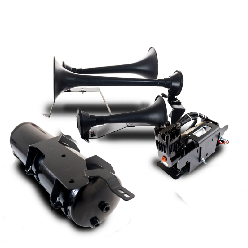 Kleinn Air Horns Kleinn 20-24 Chevrolet Silverado 2500 HD/ 3500 HD Onboard Air System w/ Model 730 Horns GMHD20-734 GMHD20-734 Photo - Primary