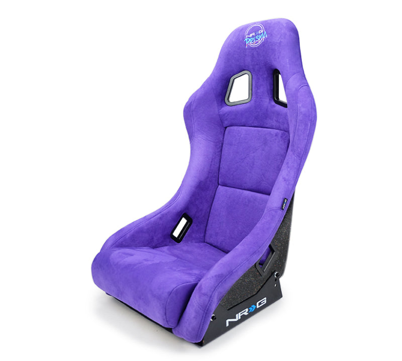 NRG FRP Bucket Seat PRISMA Edition w/ Pearlized Back Purple Alcantara - Medium FRP-303PP-PRISMA FRP-303PP-PRISMA Photo - Primary