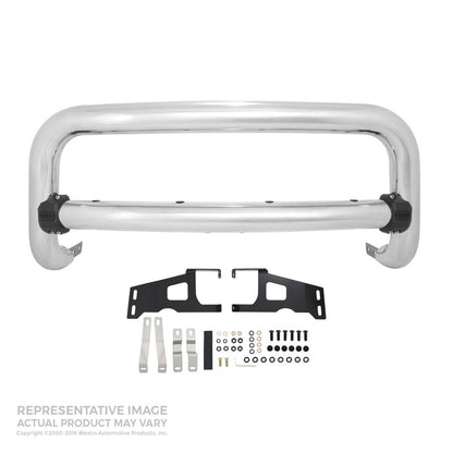 Westin 2010-2018 Ram 2500/3500 Contour 3.5in Bull Bar - SS 32-31060 32-31060 Photo - Unmounted