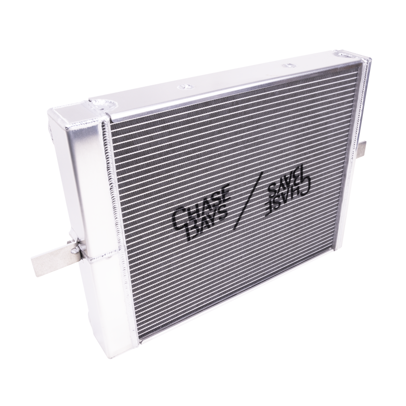 Chase Bays BMW E30/E36/E46 -16AN Tucked Aluminum Radiator w/16in 2200 CFM Ultra Fan CB-E306RAD-16AN-16UFAN