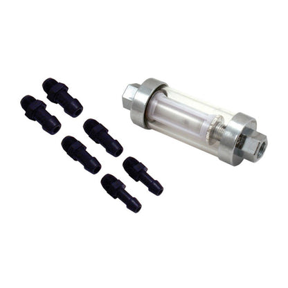 Spectre Premium Clearview Fuel Filter (Incl. 1/4in. / 5/16in. / 3/8in. Barb Fittings) 2369 2369 Photo - Primary