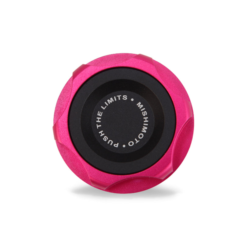 Mishimoto Limited Edition Pink Oil Filler Cap - Subaru MMOFC-SUB-PK Photo - Primary