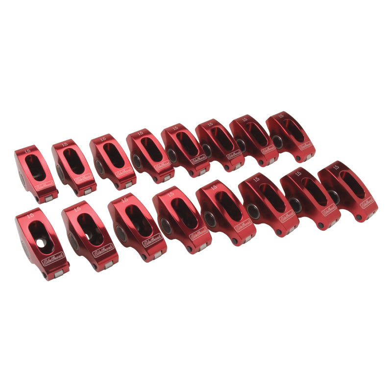 Edelbrock Rocker Arms Roller Sbc 3/8" 1.5:1 Ratio Set Of 16 77770 Photo - Primary