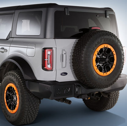 Ford Racing 2021+ Ford Bronco Functional Bead Lock Ring Kit - Orange M-1021K-BLO M-1021K-BLO Photo - Mounted