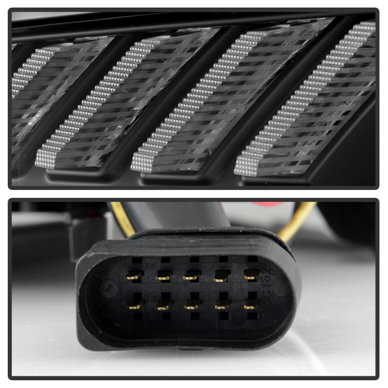 Spyder 13-16 Audi A4/S4 Halogen Model Only High-Power LED Headlights - Black PRO-YD-AA413HALAP-BK 5088345 5088345 User 3