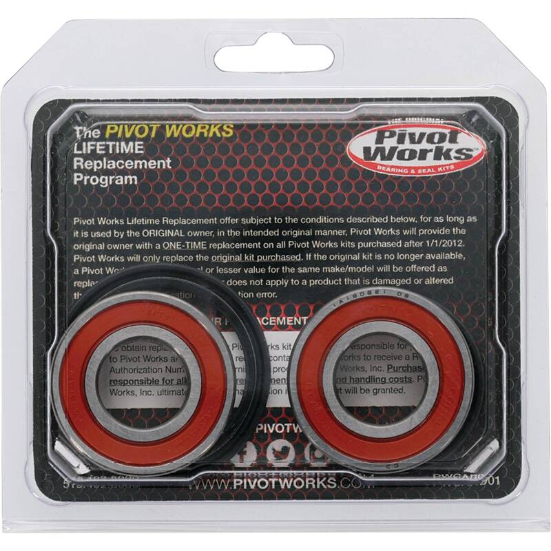 Pivot Works Husqvarna Wheel Bearing Kit Premium Bearings 25-1427-P 25-1427-P Photo - Primary