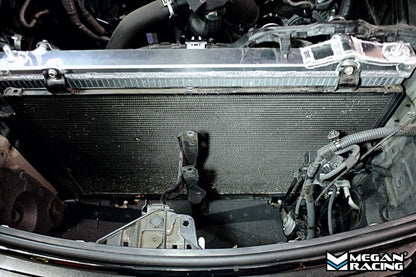 Megan Racing Radiator for 2013-2015 Lexus GS350 - All Aluminum, 36mm Heat Exchanger, Direct Bolt-On