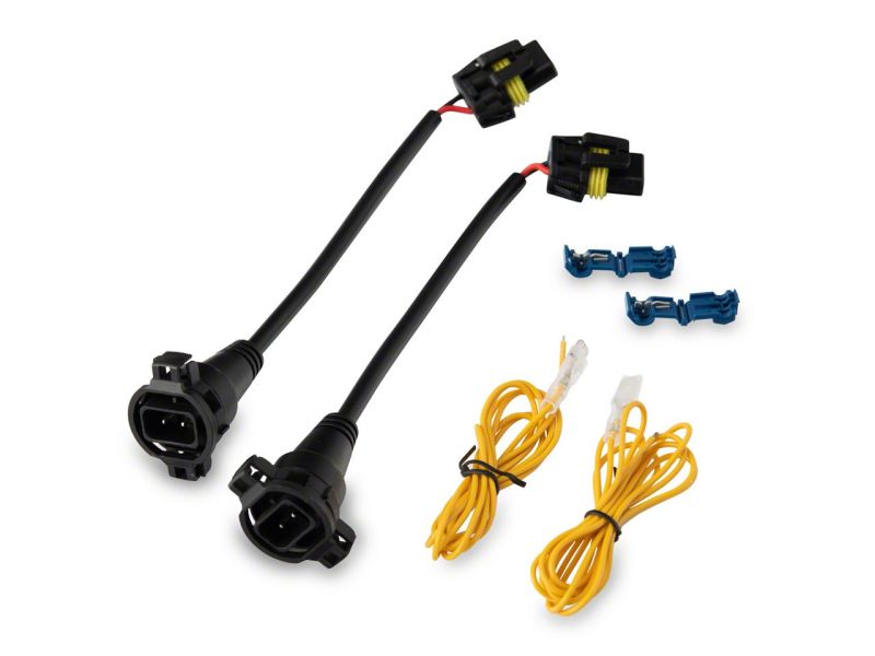 Raxiom 07-18 Jeep Wrangler JK Axial Series 4-In LED Fog Lights- Clear J167046 J167046 Photo - Close Up