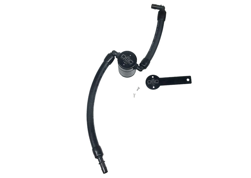 J&L 2019-2023 Dodge Ram 1500 5.7L Oil Separator 3.0 Passenger Side - Black Anodized 3067P-B 3067P-B Photo - Primary