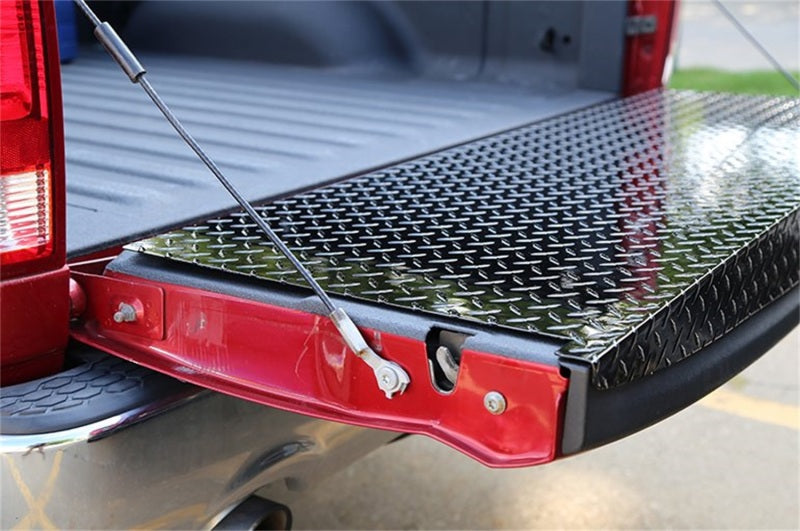 Dee Zee Deezee 09-23 Dodge/Ram Ram Tailgate Protector Full Black-Tread DZ4145B DZ4145B Photo - Mounted
