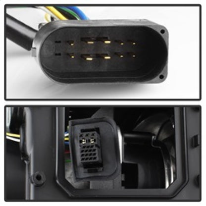 Spyder Volkswagen GTI 06-09/Jetta 06-09 Xenon/HID Model Only - DRL Black PRO-YD-VG06-HID-DRL-BK 5017529 5017529 Photo - Unmounted