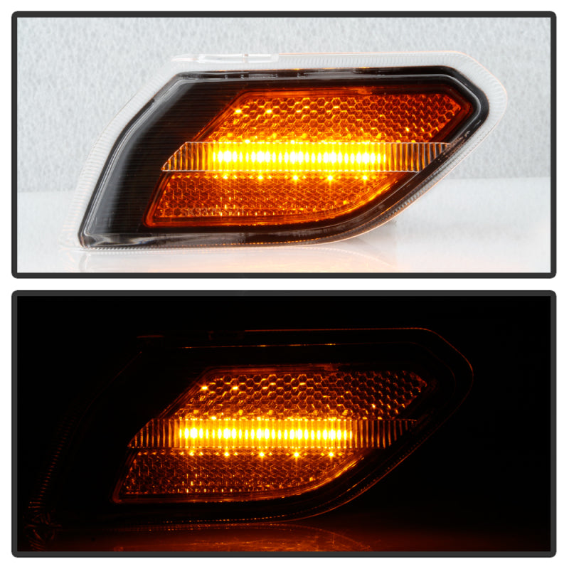 Spyder Jeep Wrangler 19-20 LED Side Marker Lights - Black (SML-YD-JW19-LED-BK) 5087836 5087836 User 3