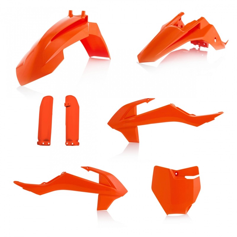 Acerbis 19+ KTM SX65/ 21-23 GasGas MC65( No Air Box/Covers) Full Plastic Kit - 16 Orange 2791525226 2791525226 Photo - Primary