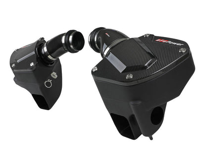 aFe Momentum Black Series Carbon Fiber Pro 5R Air Intake System BMW M5 (F90) 18-19 58-10005R 58-10005R Photo - Primary