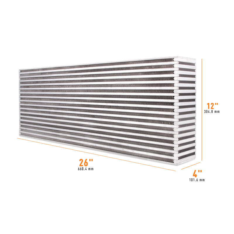 Mishimoto Universal Air-to-Air Intercooler Core - 26in / 12in / 4in MMUIC-03 MMUIC-03 Photo - Primary