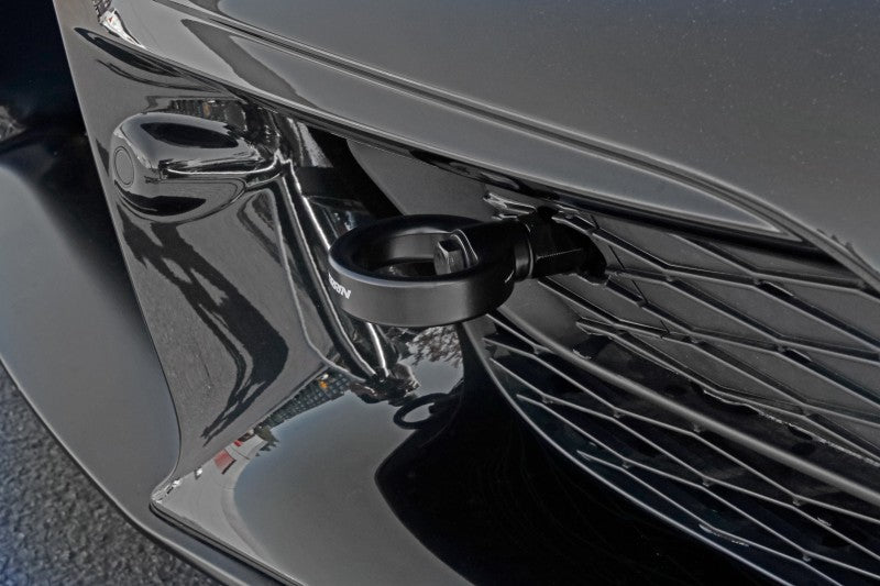 Perrin 2020 Toyota Supra Tow Hook Kit (Front) - Black PTP-BDY-230BK PTP-BDY-230BK Photo - Primary