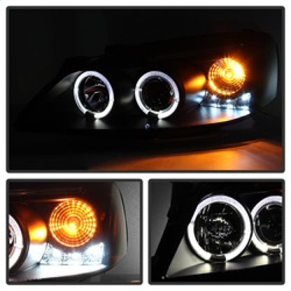 Spyder Pontiac G6 2/4DR 05-08 Projector Headlights LED Halo LED Blk Smke PRO-YD-PG605-HL-BSM 5078612 5078612 Photo - Unmounted