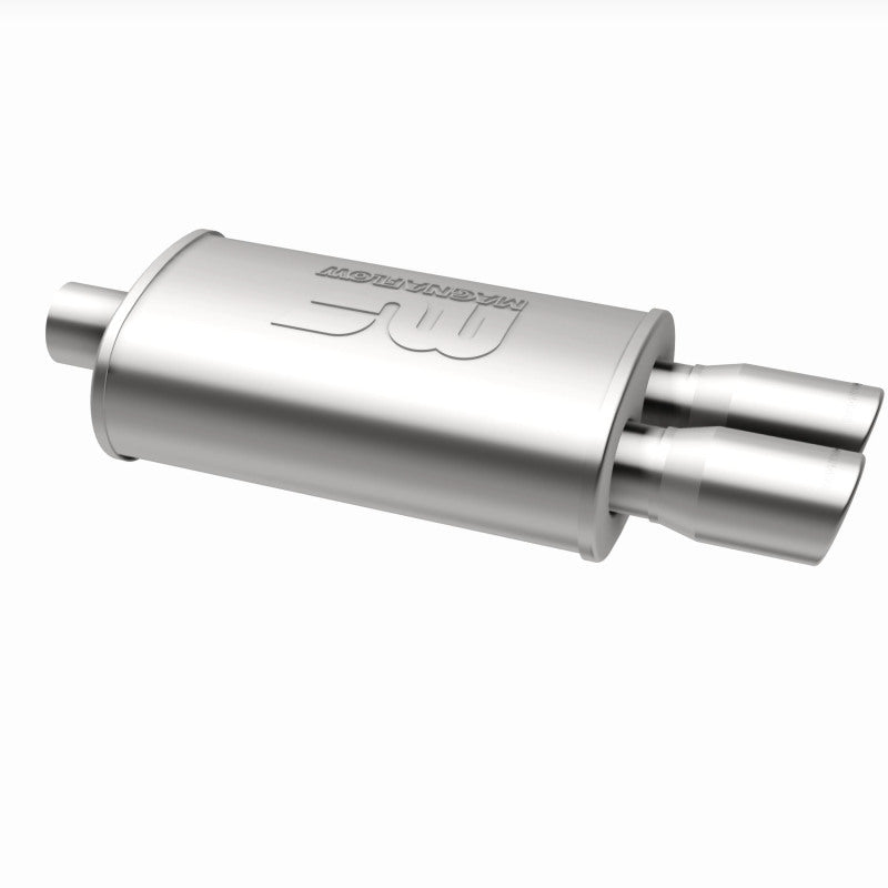 MagnaFlow 5" X 8" Oval Center/Dual Performance Muffler With Tip 14862 360 Degree Image Set