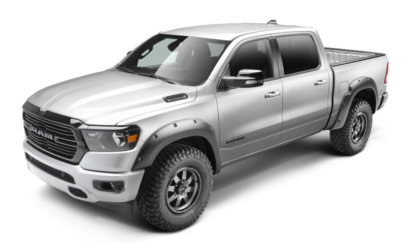 Bushwacker 19-22 Ram 1500 (Excl. Rebel/TRX) 76.3 & 67.4in Bed Forge Style Flares 4pc - Tex. Blk 58131-08 58131-08 Photo - Primary