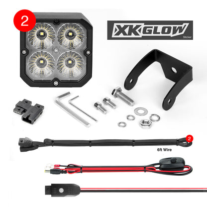 XKGLOW C3 Cube Flood Beam Rgb Kit XK065001-FL-KIT XK065001-FL-KIT User 1