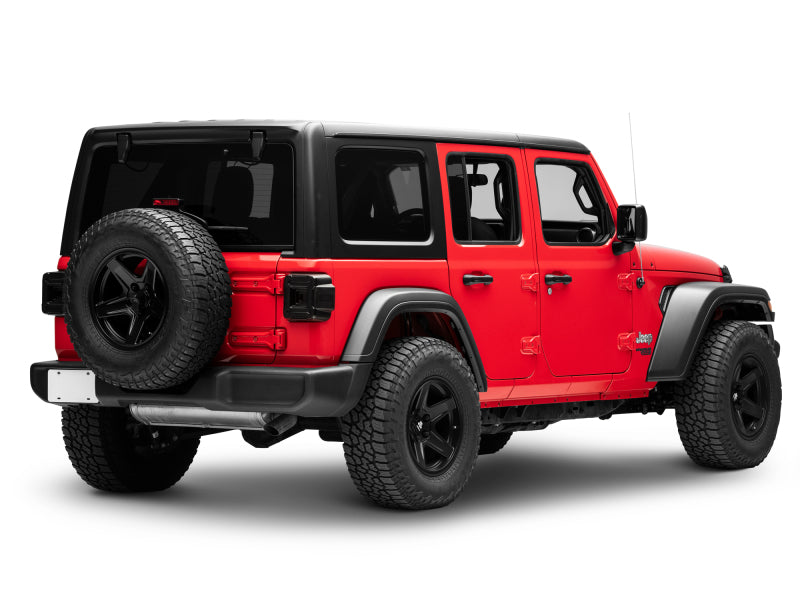 Raxiom 18-22 Jeep Wrangler JL Axial Series Plateau LED Tail Lights- Black Housing (Smoked Lens) J150581-JL J150581-JL Photo - Close Up
