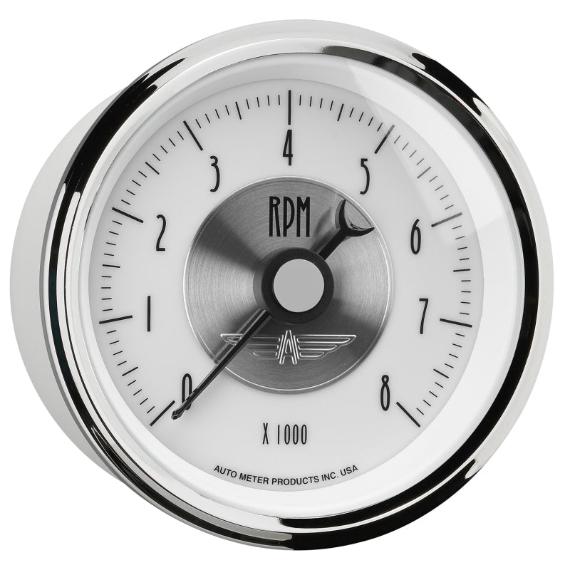 Autometer 3-3/8" In-Dash Tachometer, 0-8,000 RPM, Prestige Pearl 2098 User 5