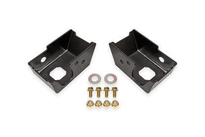 BMR Suspension BMR 21-24 Ford Bronco Rear Shock Mount Skid Plates - Black Hammertone SG1860H SG1860H User 1
