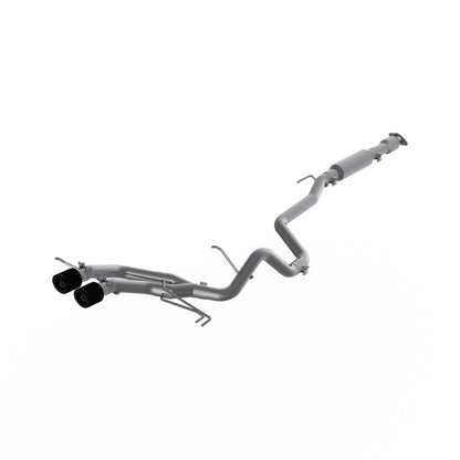 MBRP 13-18 Hyundai Veloster Turbo Dual Exit T409 2 1/2in Cat Back w/ Carbon Fiber Tips S47034CF S47034CF Photo - Primary