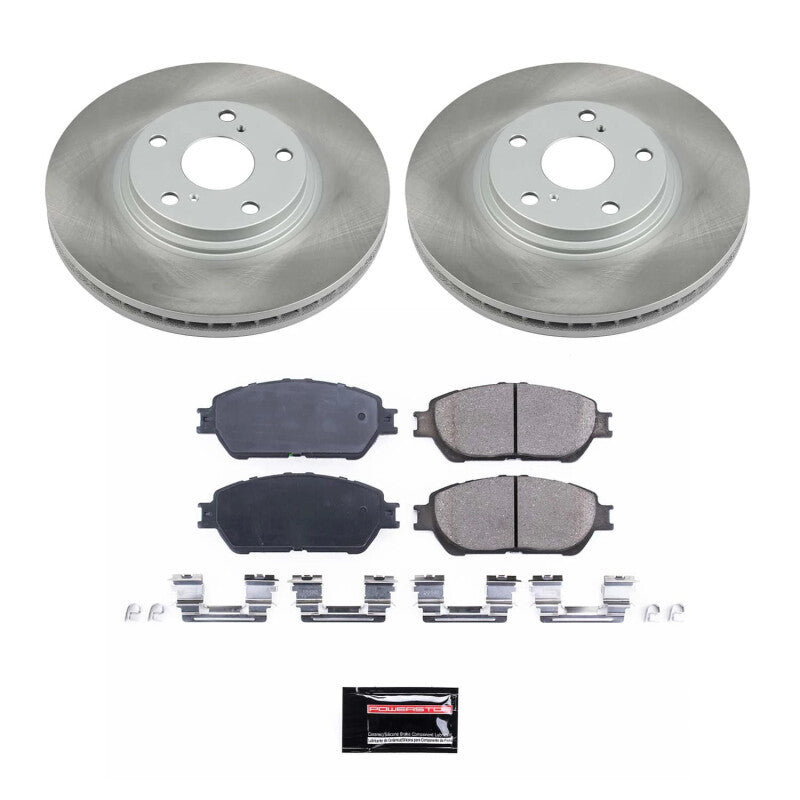 PowerStop Power Stop 04-06 Lexus ES330 Front Semi-Coated Rotor Kit SC1141 SC1141 Photo - Primary