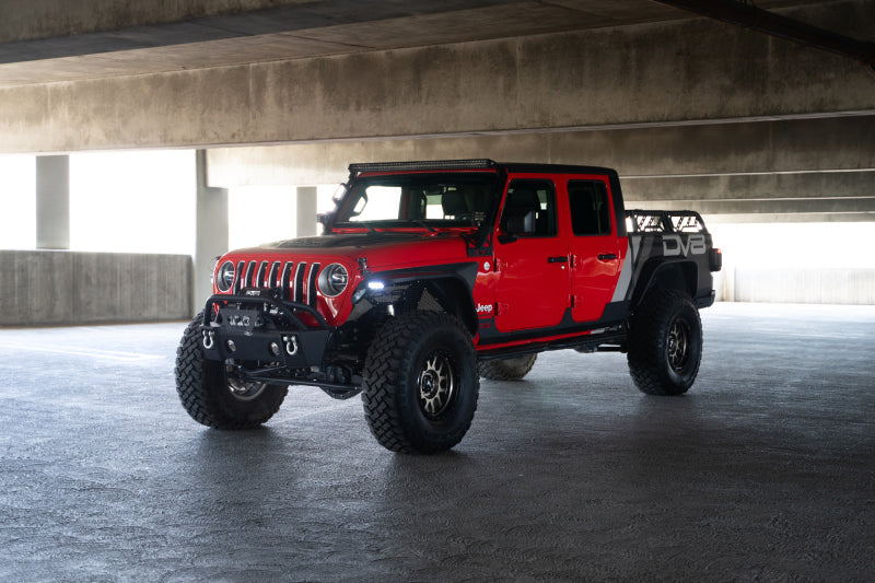 DV8 Offroad 20-23 Jeep Gladiator JT Slim Fender Flares FDGL-07 FDGL-07 Photo - Unmounted