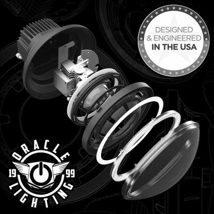 ORACLE Lighting 07-18 Jeep Wrangler JK Oculus 7in. ColorSHIFT Bi-LED Projector Headlights 5876-504 5876-504 User 1