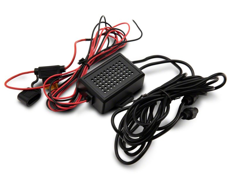 Raxiom 07-18 Jeep Wrangler JK Axial Series 4-In LED Fog Lights w/ RGB Halo J143371 J143371 Photo - Close Up