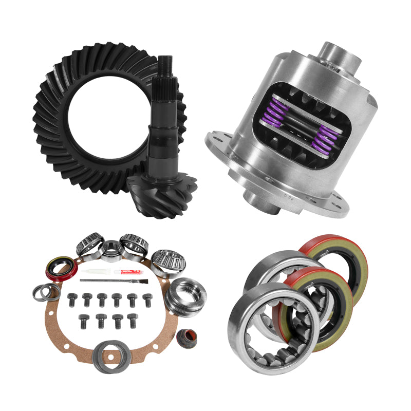 Yukon Gear & Axle Yukon 8.8in Ford 4.11 Rear Ring & Pinion Install Kit 31 Spline Positraction 2.53in Axle Bearings YGK2040 YGK2040 Photo - Primary