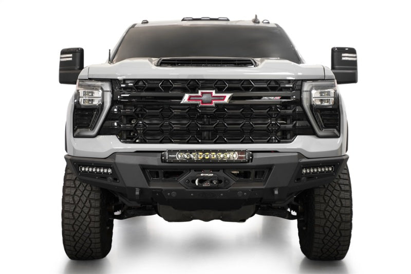 Addictive Desert Designs ADD 2024 Chevy Silverado 2500 Phantom Winch Front Bumper F820335070103 F820335070103 Photo - Mounted