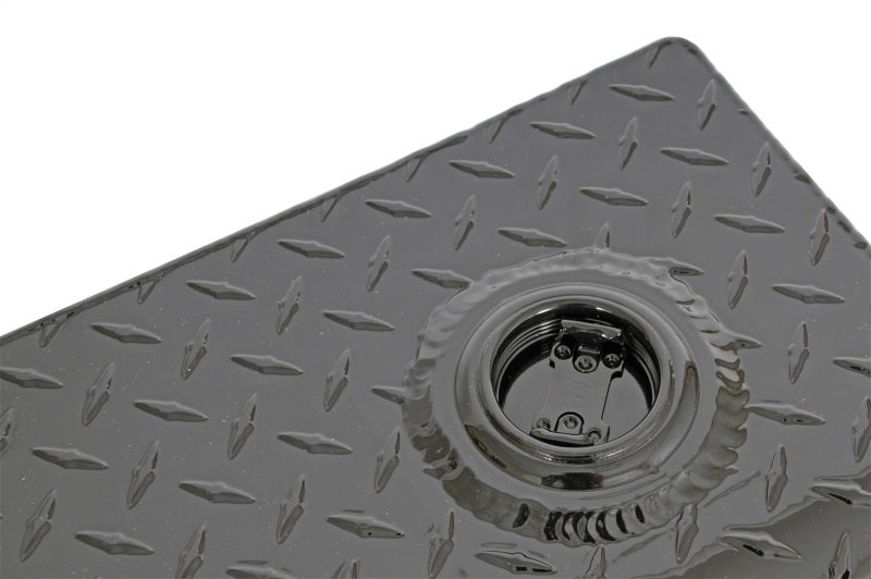 Dee Zee Deezee Universal Tanks - Auxiliary L-Shape Black Tread Aluminum (80 Gal) DZ91767XB DZ91767XB Photo - Unmounted