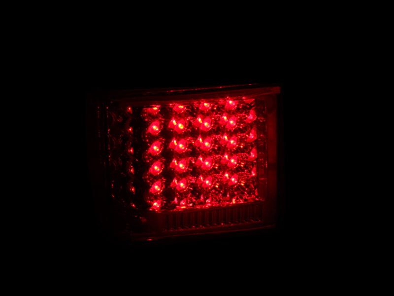 Anzo 2007-2014 Ford Expedition LED Tail lights Red/Clear 311108 Photo - Unmounted