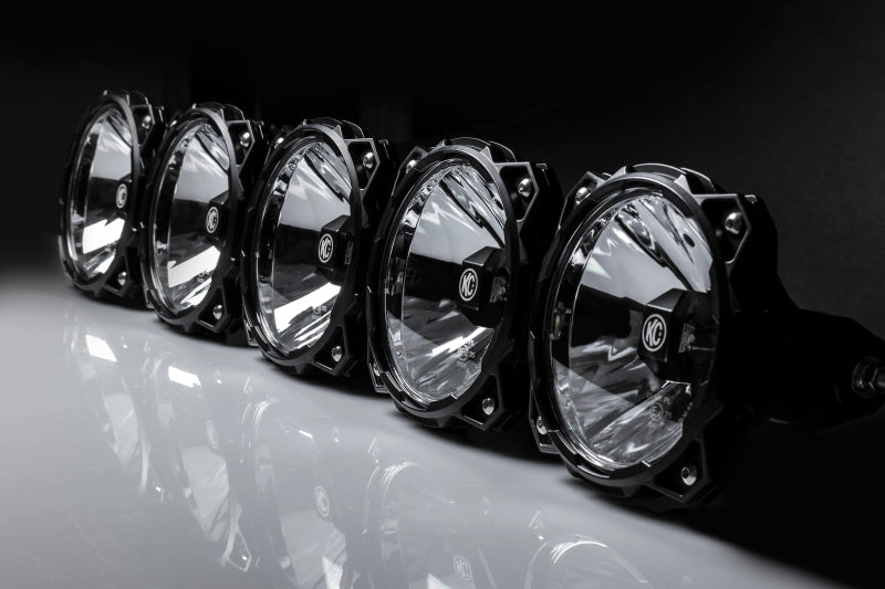 KC HiLiTES Polaris RZR 32in. Pro6 Gravity LED 5-Light 100w Combo Beam Overhead Light Bar System 91309 91309 Photo - Primary