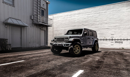 ORACLE Lighting Oracle VECTOR Series Full LED Grille - Jeep Wrangler JL/JT - NA 5837-PRO 5837-PRO Photo - lifestyle view