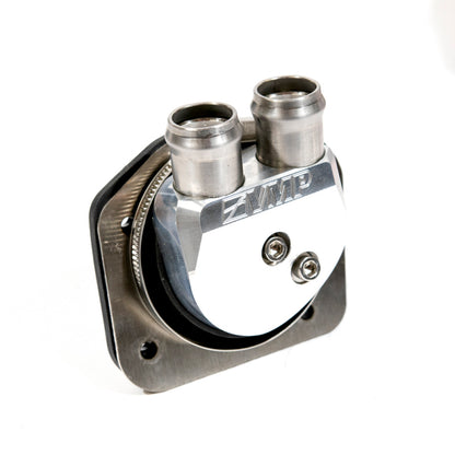 VMP Performance 1in Ford Mustang Cobra Engineering High-Flow Water Manifold VMP-SUC061 VMP-SUC061 Photo - Close Up
