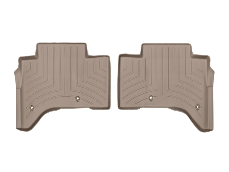 WeatherTech 2013+ Land Rover Range Rover Rear FloorLiner - Tan(Stand Wheelbase Models w/2nd Row Con) 454802 454802 Photo - Primary