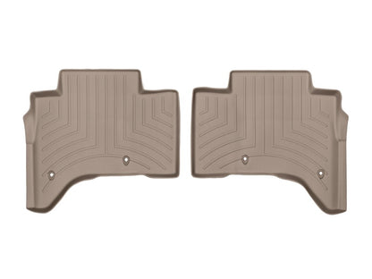 WeatherTech 2013+ Land Rover Range Rover Rear FloorLiner - Tan(Stand Wheelbase Models w/2nd Row Con) 454802 454802 Photo - Primary